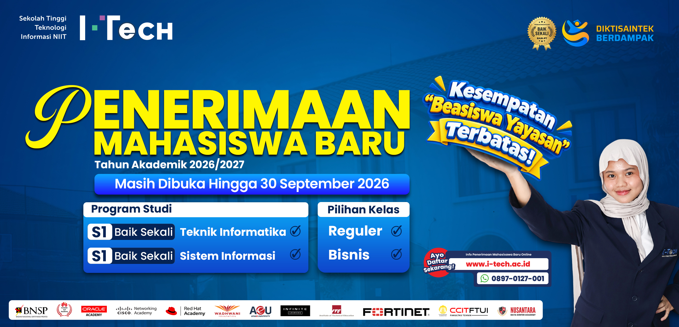 Banner Pendaftaran Mahasiswa Baru Gelombang 3