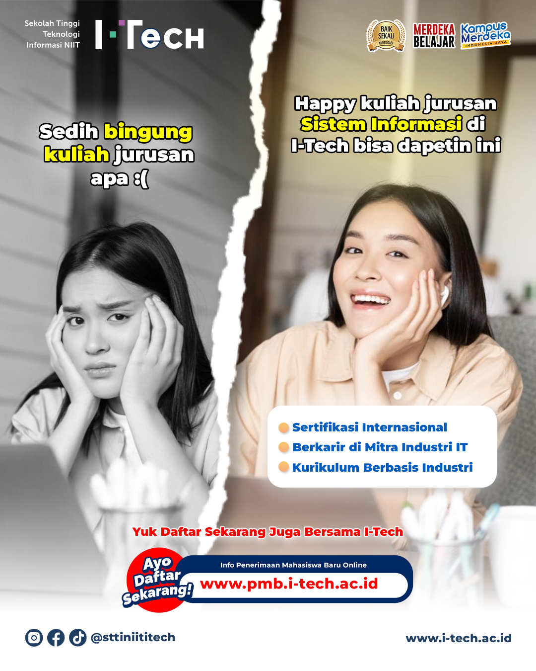 Kenapa harus Sistem Informasi di I-Tech?