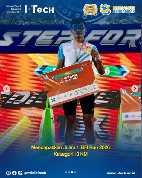 Juara 1 BFI Run 2026 Kategori 10 KM