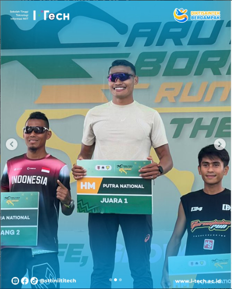 Juara 1 Nasional dalam Ajang Arutmin Borneo Run 2025.