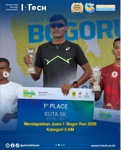 Juara 1 Bogor Run 2026 Kategori 5 KM